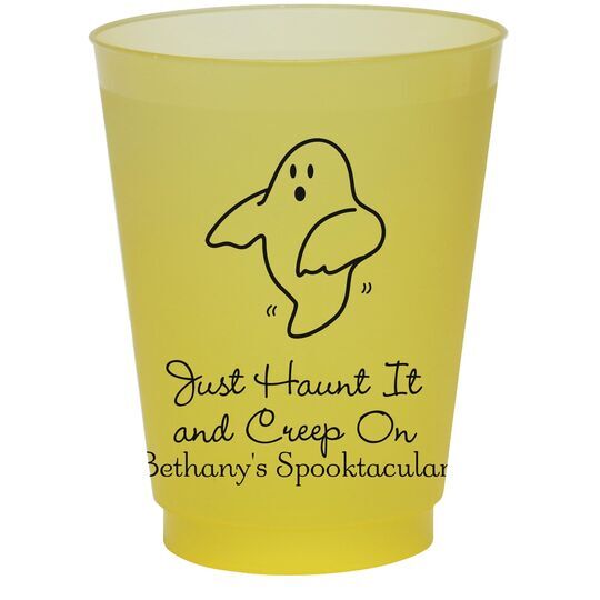 The Friendly Ghost Colored Shatterproof Cups